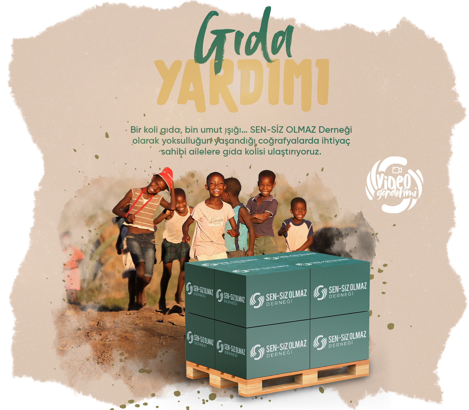 Gıda Yardımı İle Umut Işığı Olun